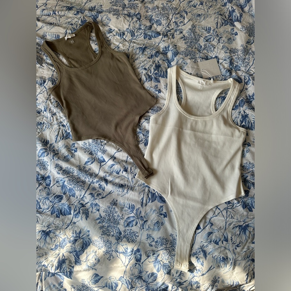 2 Pack Women’s Meshki Thong Bodysuits Size Large